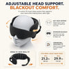Avernio 2‑in‑1 Travel Sleep Mask With Neck Support