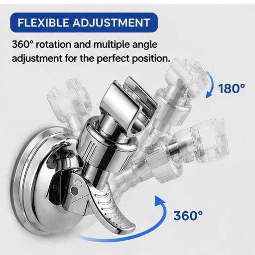 Mavkilo™ Adjustable Shower Head Holder – No Drilling Needed