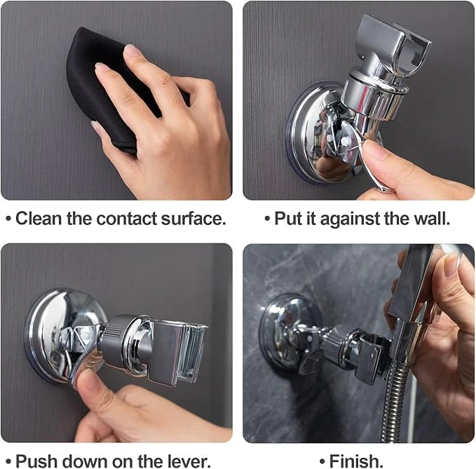 Mavkilo™ Adjustable Shower Head Holder – No Drilling Needed