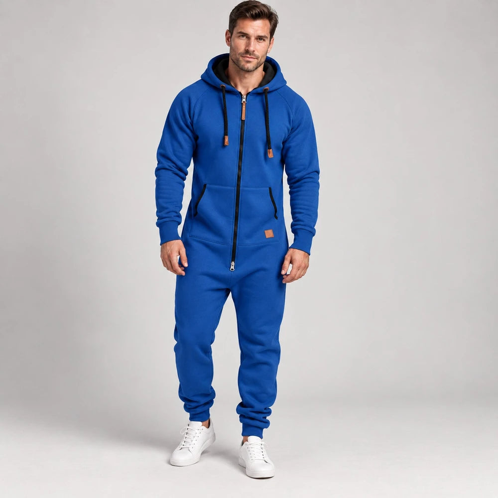 Mavkilo™Relaxed Full-Zip Hooded Jumpsuit