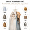 Rotating V-Shaped Closet Organizer