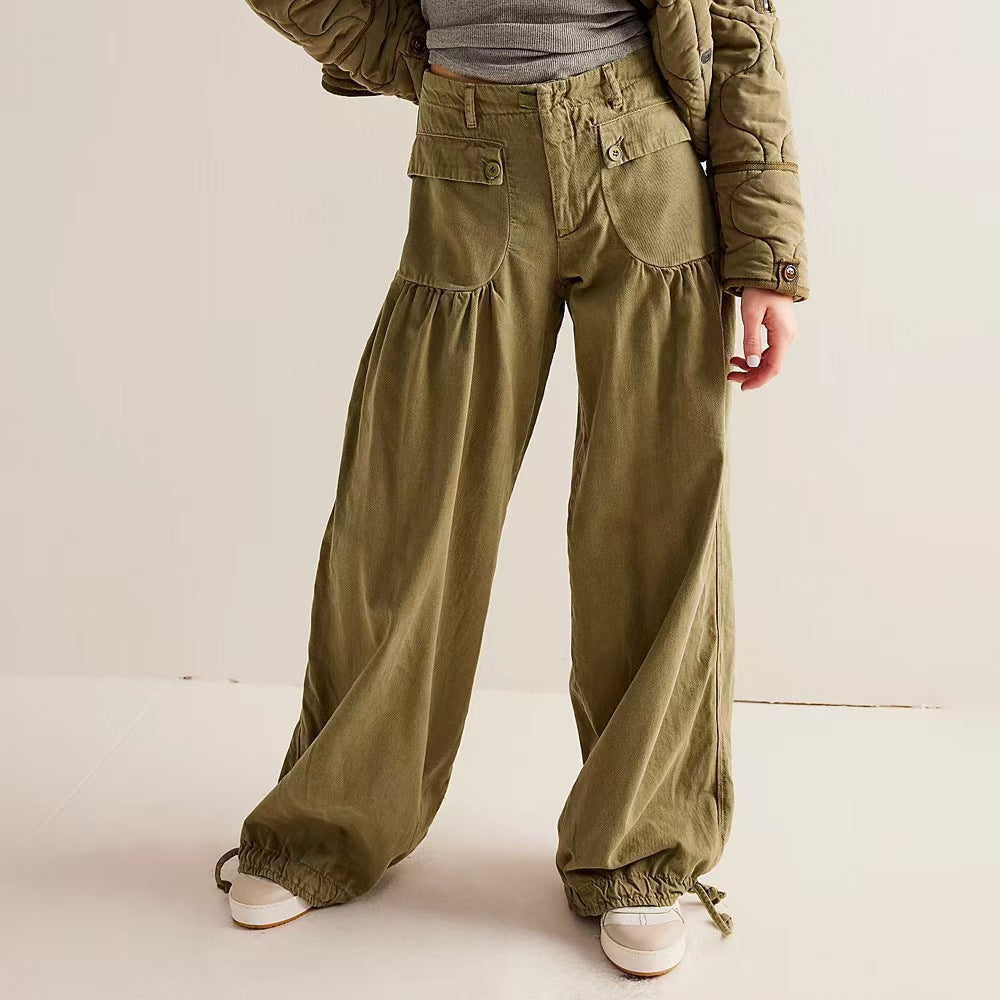 Women's High Waisted Stretchy Barrel Jeans