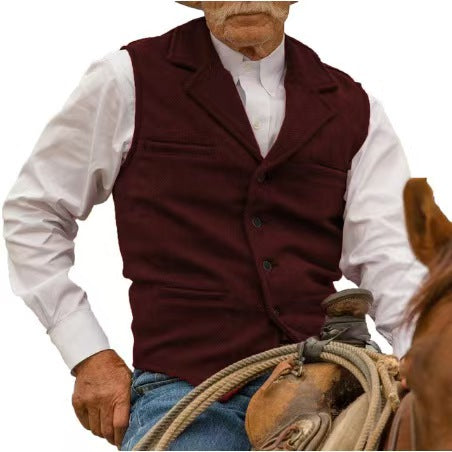 Heritage Tweed Gentleman’s Waistcoat, Wearable All 3 Seasons